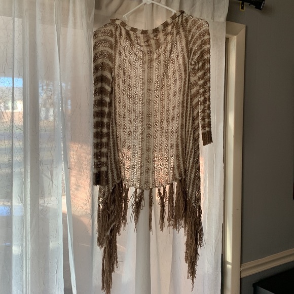 Fringe Open Sweater - Picture 3 of 4